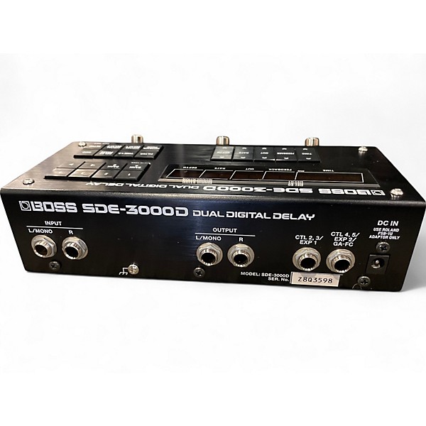 Used BOSS SDE3000 Effect Pedal
