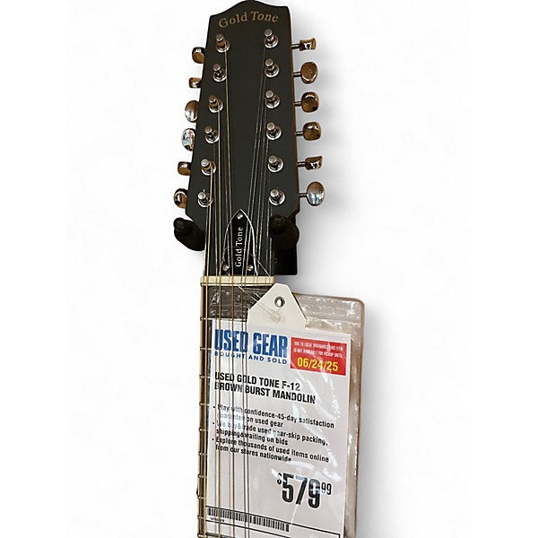 Used Gold Tone F-12 BROWN BURST Mandolin