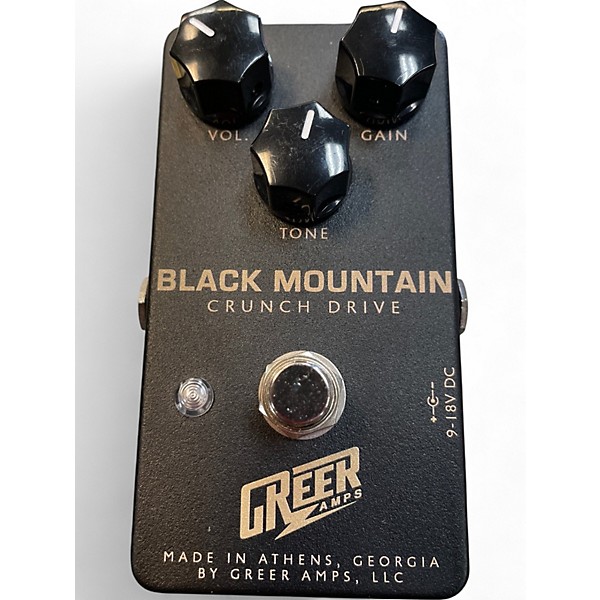 Used Greer Amplification BLACK MOUNTAIN  Effect Pedal