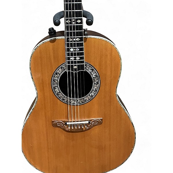 Used Ovation 1619-4 Legend Natural Acoustic Electric Guitar