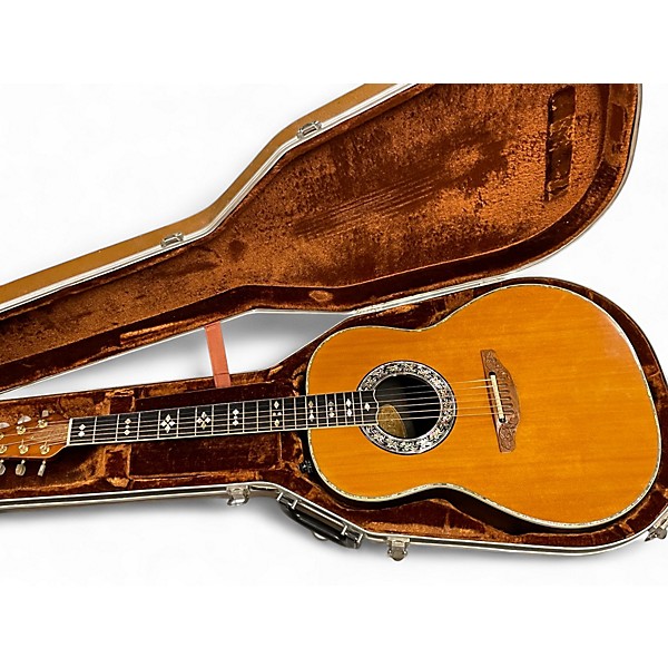 Used Ovation 1619-4 Legend Natural Acoustic Electric Guitar