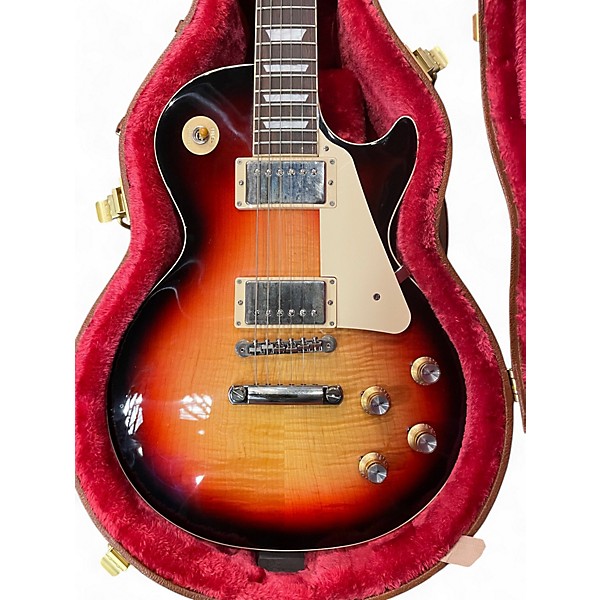Used Gibson Les Paul Standard 3 Tone Sunburst Solid Body Electric Guitar