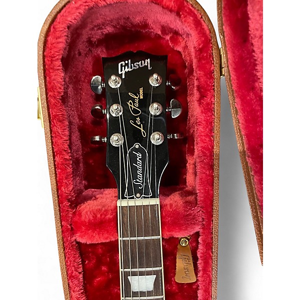 Used Gibson Les Paul Standard 3 Tone Sunburst Solid Body Electric Guitar