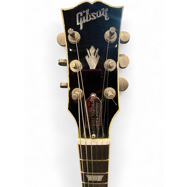 Used 2007 Gibson limited edition robot guitar Blue Burst Solid Body Electric Guitar