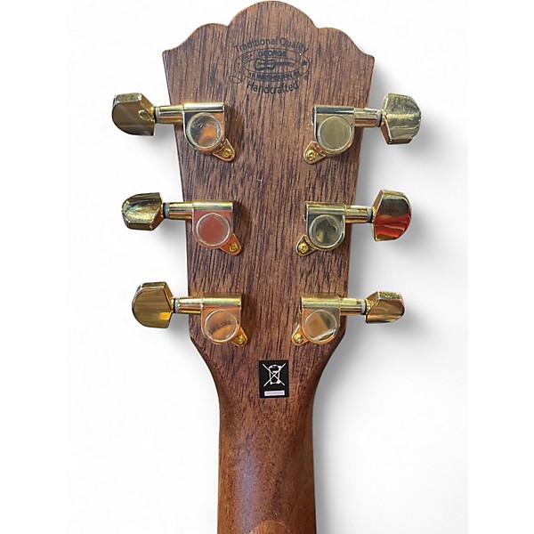 Used Washburn HJ40SCE Heritage Jumbo Natural Acoustic Electric Guitar