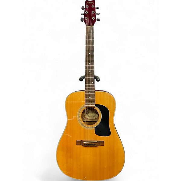Used Washburn D10 Natural Acoustic Electric Guitar
