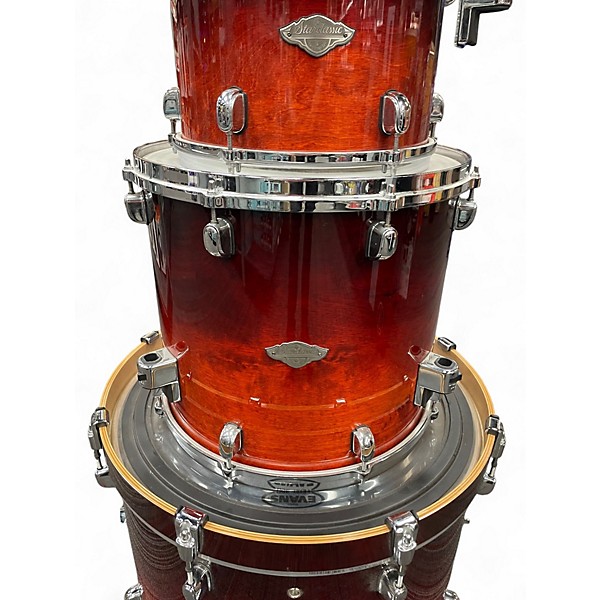 Used TAMA 4 Piece Starclassic Performer CHERRY FADE Drum Kit