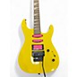 Used Jackson Dinky Standard Yellow Solid Body Electric Guitar