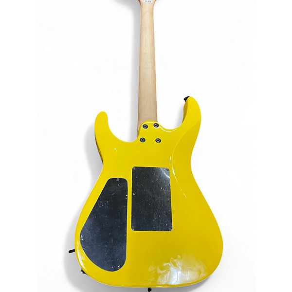 Used Jackson Dinky Standard Yellow Solid Body Electric Guitar