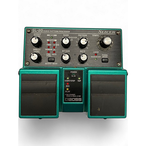 Used BOSS SL20 Slicer Twin Pedal