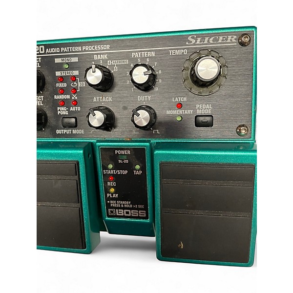Used BOSS SL20 Slicer Twin Pedal