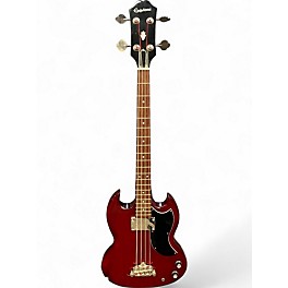 Used Epiphone SG Bass Red Electric Bass Guitar