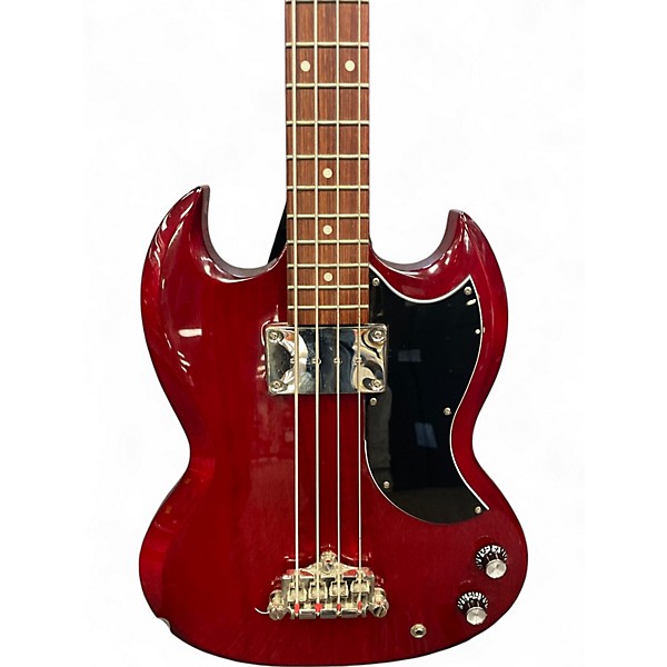 Used Epiphone SG Bass Red Electric Bass Guitar