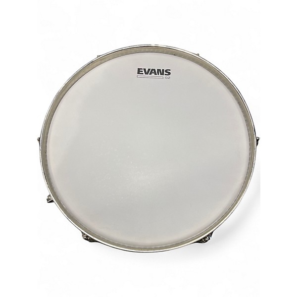 Vintage 1950s Ludwig 5.5X14 Keystone Snare Silver Sparkle Drum