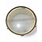 Vintage 1950s Ludwig 5.5X14 Keystone Snare Silver Sparkle Drum