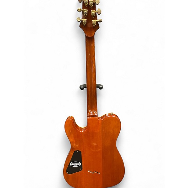 Used Schecter Guitar Research PT CUSTOM Trans Amber Solid Body Electric Guitar