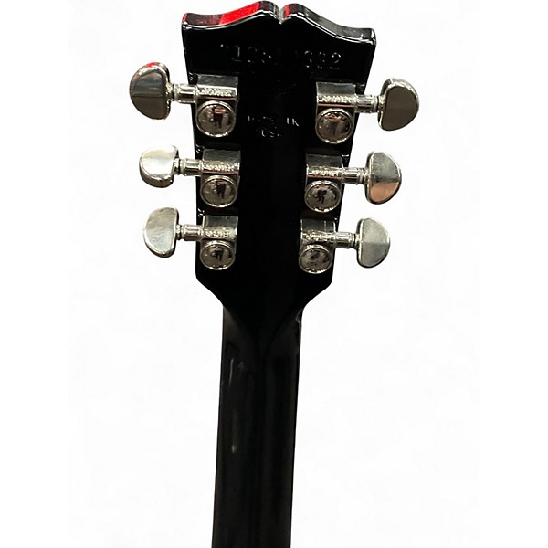 Used Gibson Les Paul Classic Black Solid Body Electric Guitar