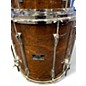 Used Yamaha 4 Piece  club custom Brown Drum Kit