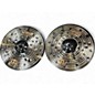 Used MEINL 14in Classic Customs Dark Hi-Hat Pair Cymbal thumbnail