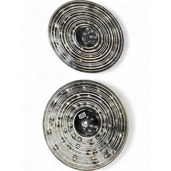 Used MEINL 14in Classic Customs Dark Hi-Hat Pair Cymbal