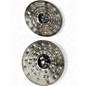 Used MEINL 14in Classic Customs Dark Hi-Hat Pair Cymbal