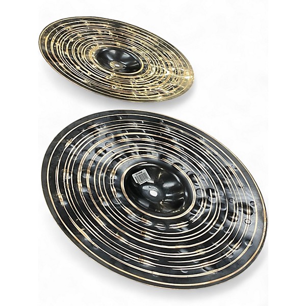 Used MEINL 14in Classic Customs Dark Hi-Hat Pair Cymbal