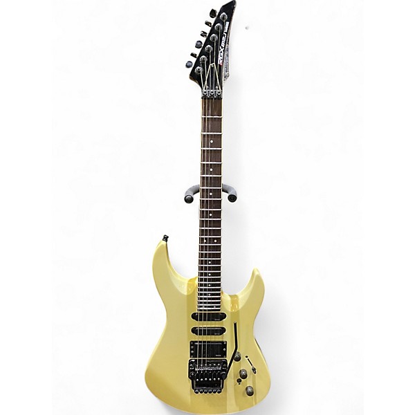 Vintage 1988 Yamaha RGX812J Pearl White Solid Body Electric Guitar