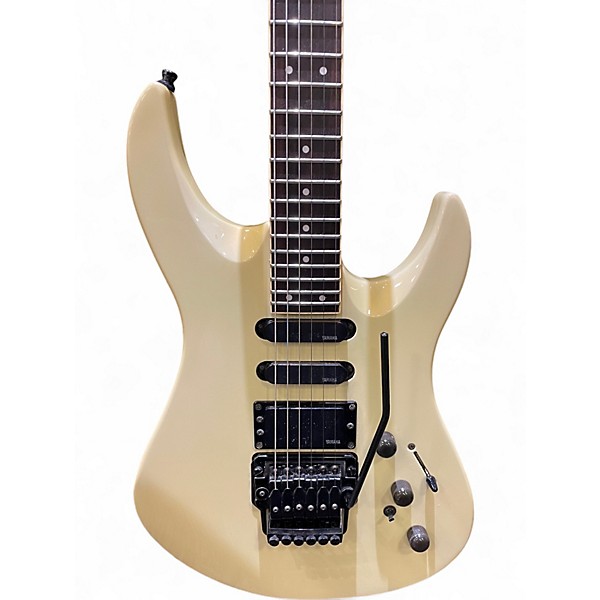Vintage 1988 Yamaha RGX812J Pearl White Solid Body Electric Guitar