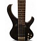 Used Ibanez BTB406QM Trans Black Electric Bass Guitar