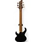 Used Ibanez BTB406QM Trans Black Electric Bass Guitar
