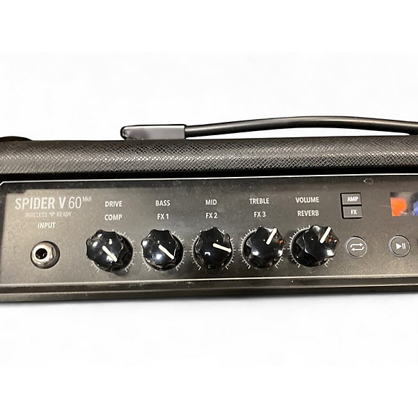 Used Line 6 Spider V 60 1x10 Guitar Combo Amp