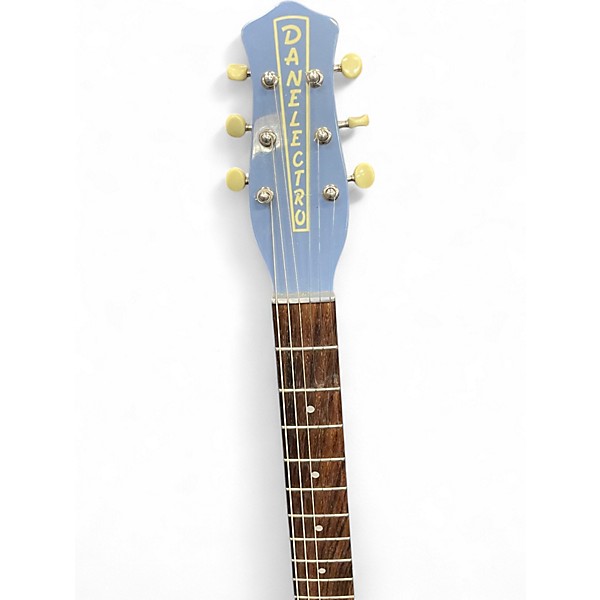 Used Danelectro 57 SINGLE CUT Blue Solid Body Electric Guitar