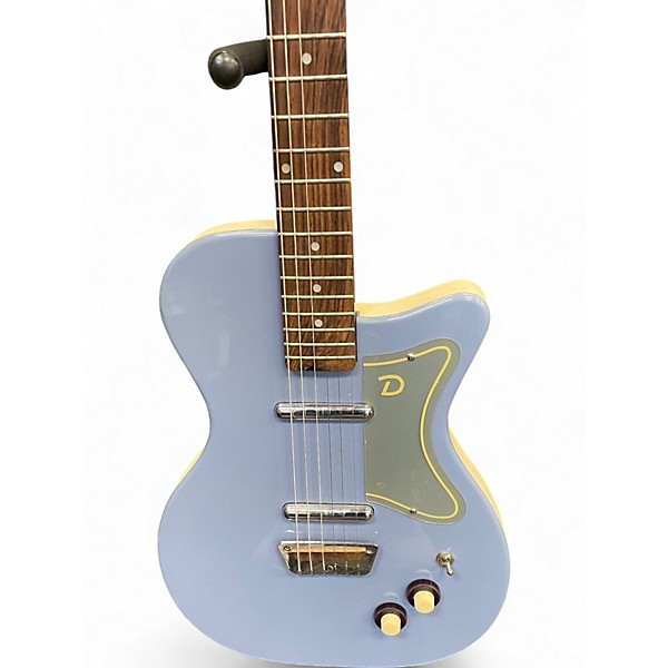 Used Danelectro 57 SINGLE CUT Blue Solid Body Electric Guitar
