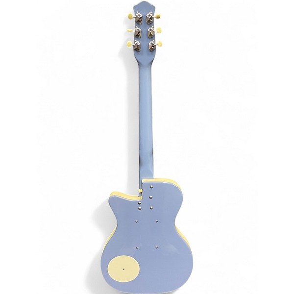 Used Danelectro 57 SINGLE CUT Blue Solid Body Electric Guitar