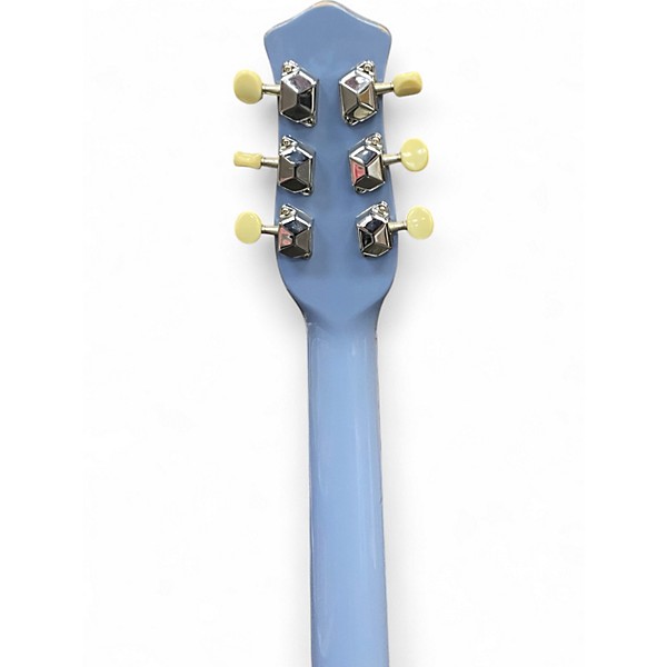 Used Danelectro 57 SINGLE CUT Blue Solid Body Electric Guitar
