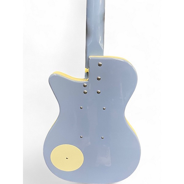 Used Danelectro 57 SINGLE CUT Blue Solid Body Electric Guitar