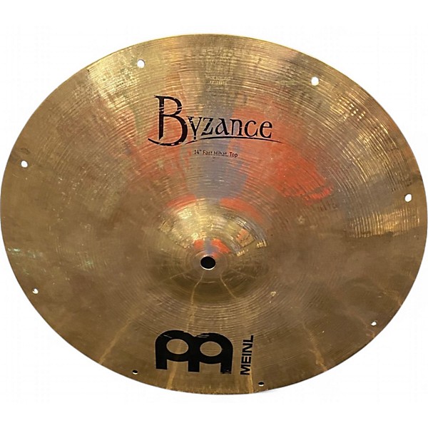 Used Meinl 14in Byzance Fast Hi Hats Cymbal