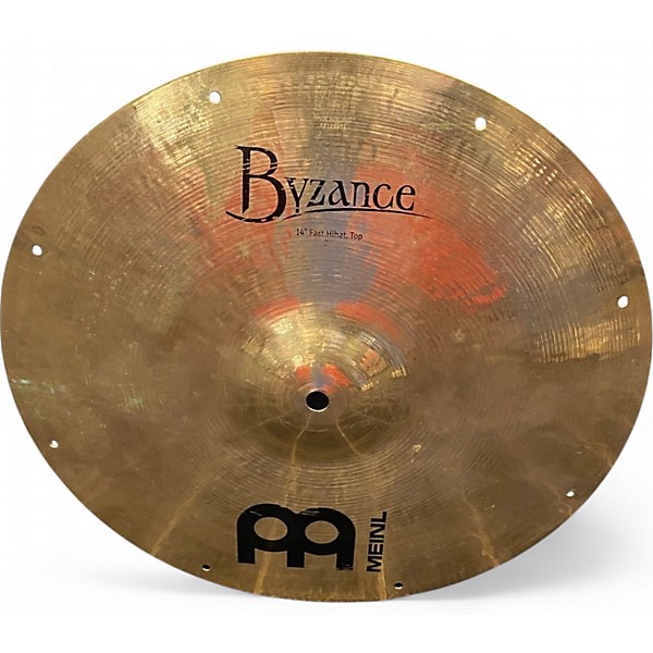 Used Meinl 14in Byzance Fast Hi Hats Cymbal