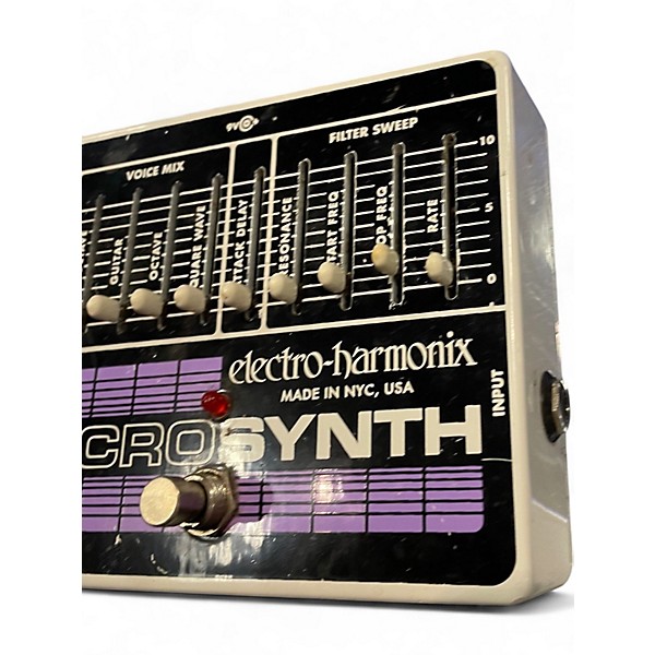 Used Electro-Harmonix Micro Synth Effect Pedal