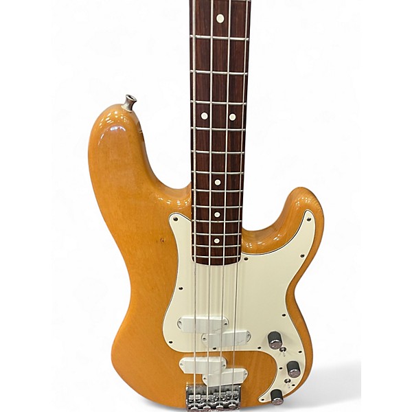 Vintage 1983 Fender precision bass elite Natural Electric Bass Guitar