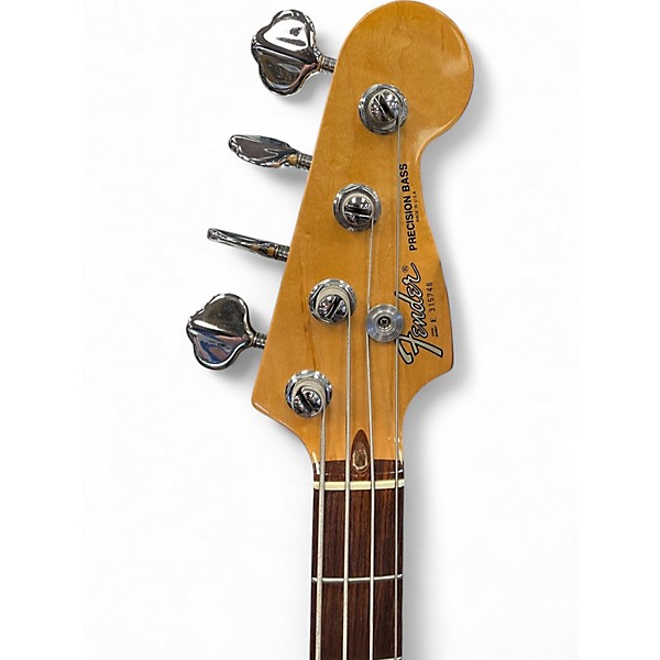 Vintage 1983 Fender precision bass elite Natural Electric Bass Guitar