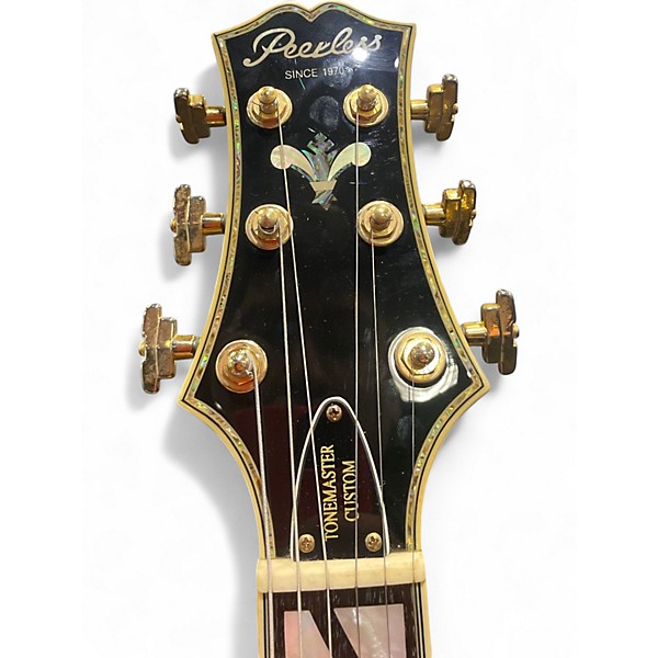 Used PEERLESS TONEMASTER CUSTOM Dark Brown Hollow Body Electric Guitar