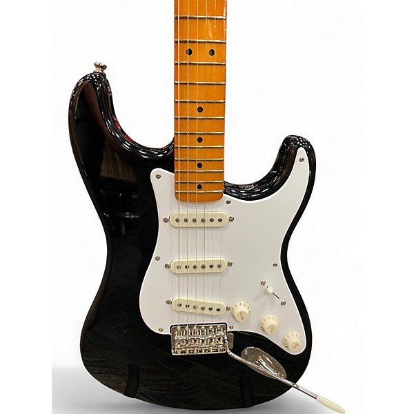 Used Squier Classic Vibe 1950S Stratocaster Black Solid Body Electric Guitar