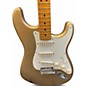 Used Fender Lincoln Brewster Signature Stratocaster Aztec Gold Solid Body Electric Guitar
