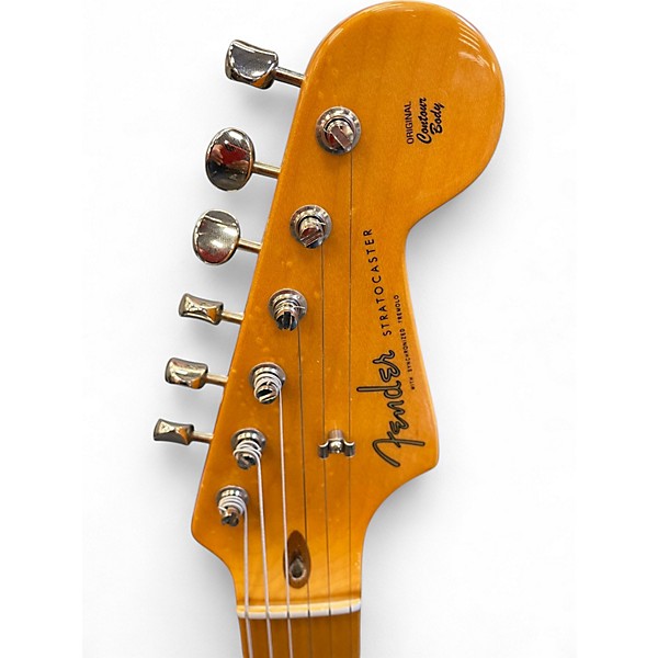 Used Fender Lincoln Brewster Signature Stratocaster Aztec Gold Solid Body Electric Guitar