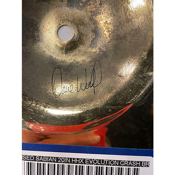 Used SABIAN 20in HHX Evolution Crash Brilliant Cymbal
