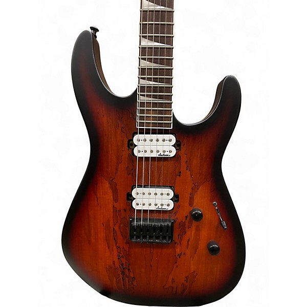 Used Jackson SOLOIST SLX HT SPALTED MAPLE SUNBURST Solid Body Electric Guitar