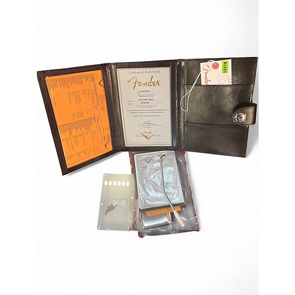 Used Fender 1957 NOS Stratocaster Custom Shop 2 Color Sunburst Hollow Body Electric Guitar