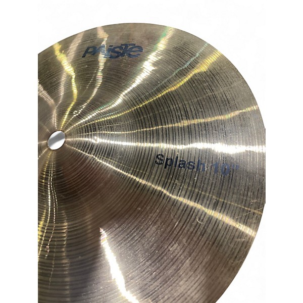 Used Paiste 10in splash 10" Cymbal