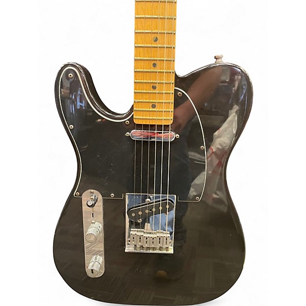 Used 1999 Fender American Standard Telecaster Black Solid Body Electric Guitar